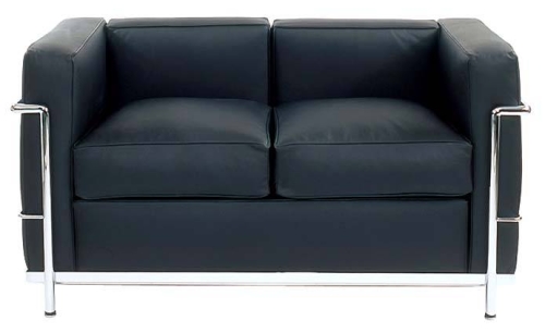 תמונה של Le Corbusier LC2 Sofa, 2-Sitzer (1929)
